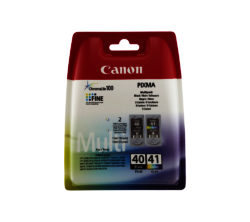 CANON PG-40/CL-41 Black & Colour Ink Cartridge - Multipack